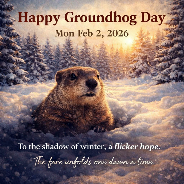 Happy Groundhog DAy 2026