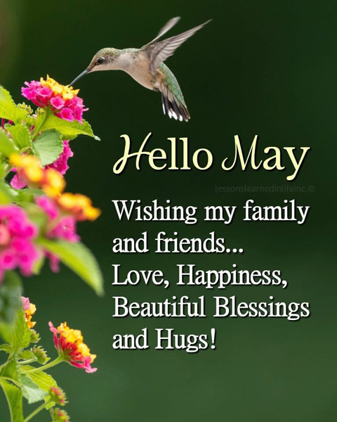 Hellow May and family