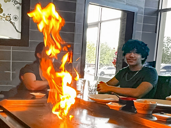 grill fire