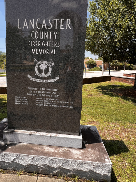 Lancaste founty firefighters monument