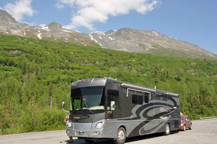 the motorhome of the two RV Gypsies
