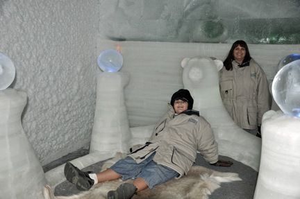 polar bear bedrrom
