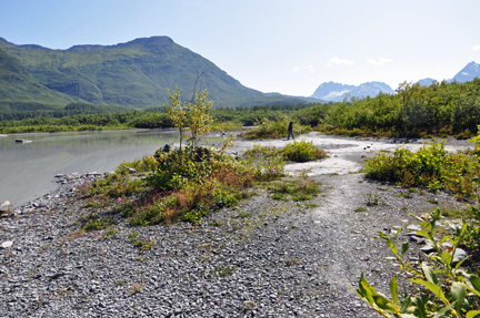 just before the rapids