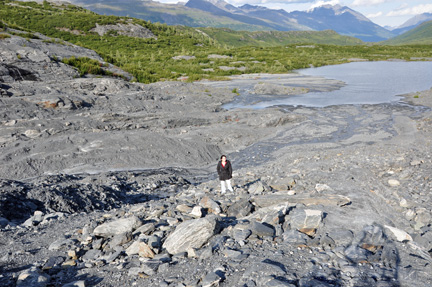 beautiful scenery as seen from Worthington Glacier