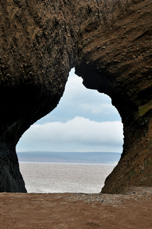 candle formation at Hopewell Rocks