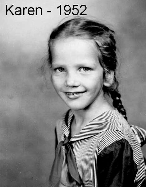 Karen in 1952
