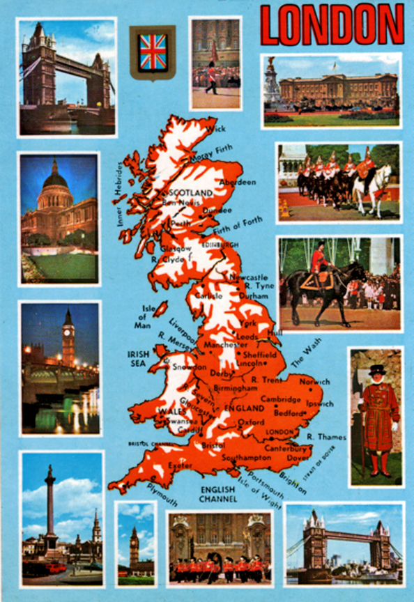 London postcard