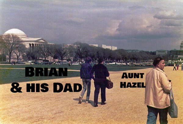 Brian and Lee Duquette and Aunt Hazel
