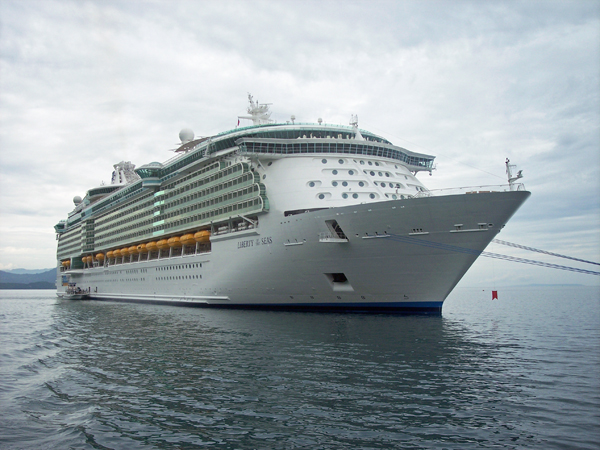 The Liberty of the Seas in Labadee, Haiti