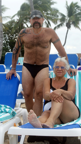 Doug Jorge and his sster Jean Daino