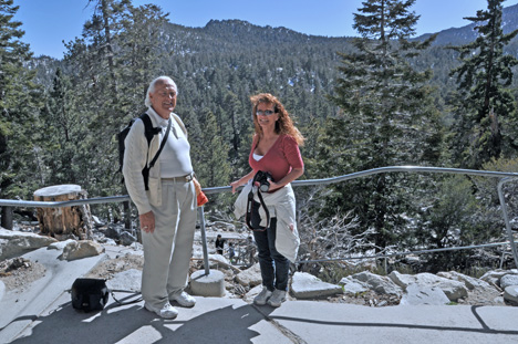 Lee & Ilse on the Long Valley Deck